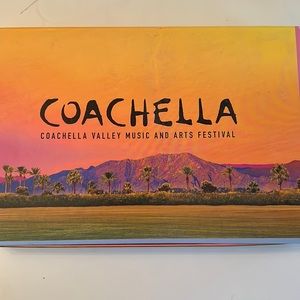 2018 Coachella box & puzzle with sticker